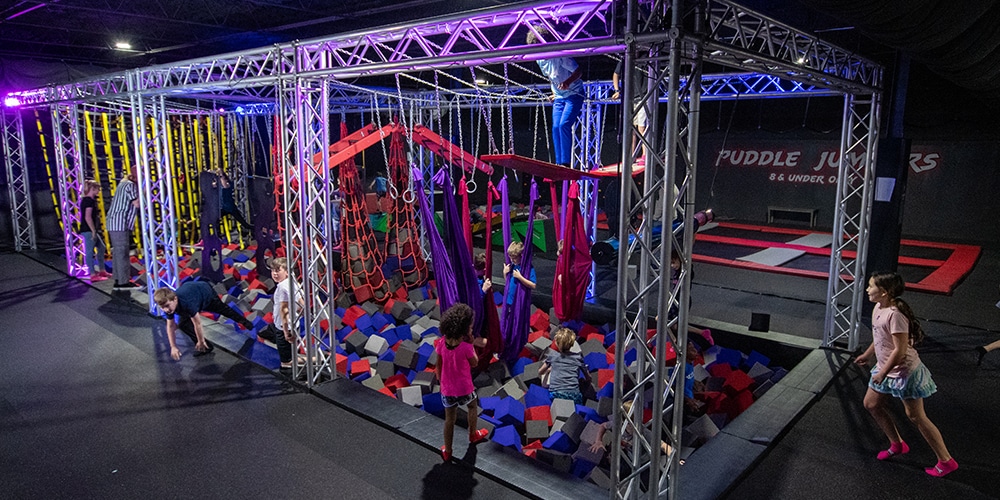 Indoor Trampoline Park Activities in Valdosta Recoil Trampoline Park